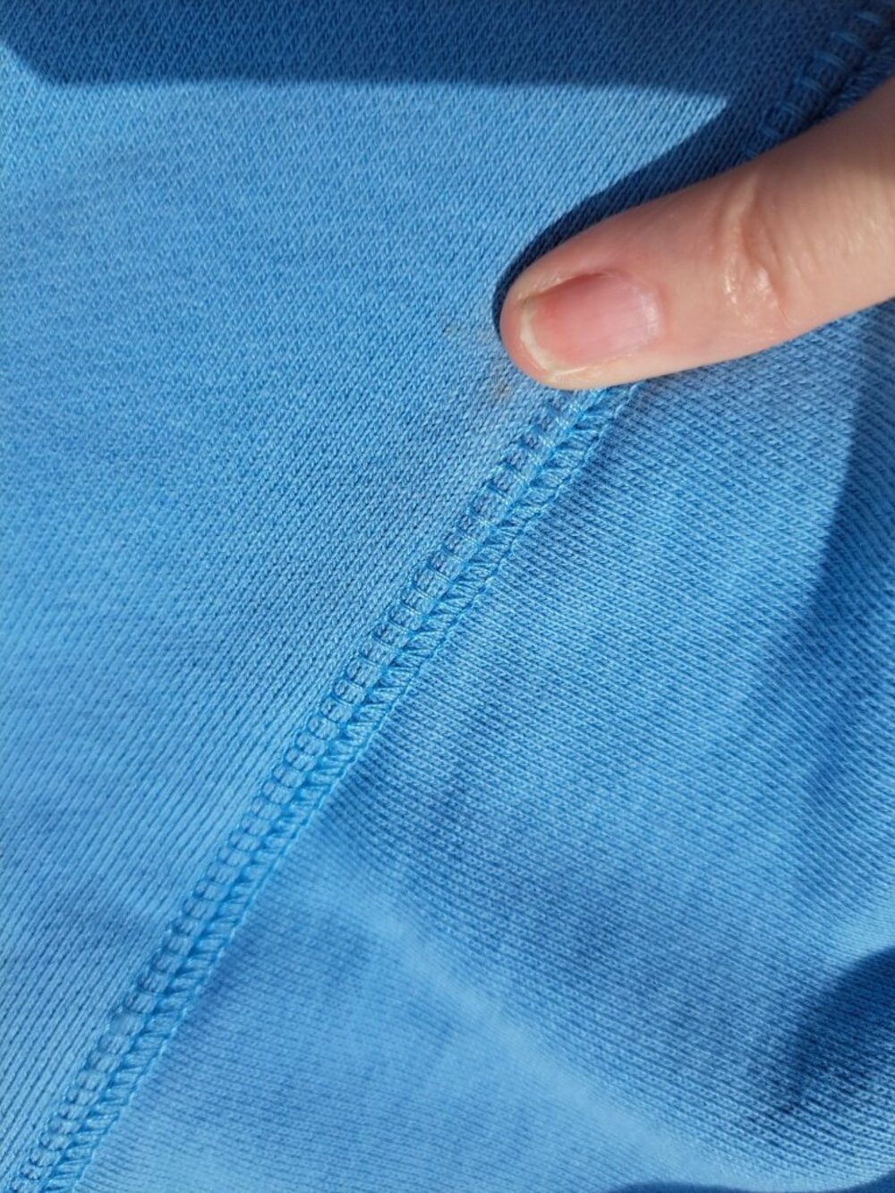 Teddy Fresh Angel Bear Graphic Embroidered Blue Hoodie Small Women's Streetwear - Picture 12 of 12